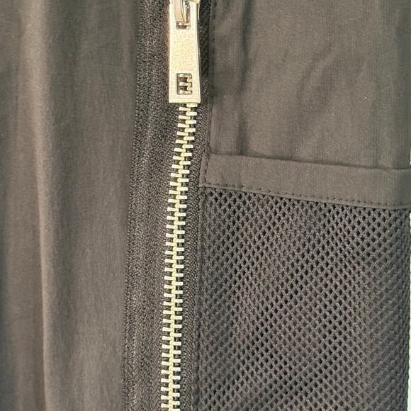 ASOS Design Skinny Black Nylon Elastic Waist Trousers Men's 28x26 Crop - Picture 7 of 11